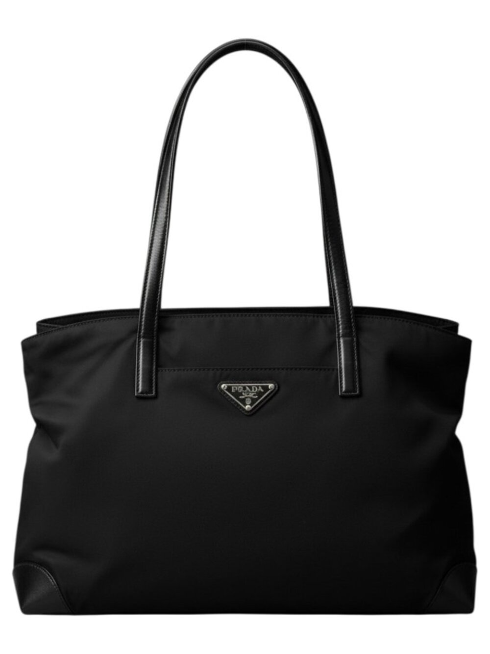 Prada Tessuto Nylon Galleria Double Zip Shoulder Bag, Large